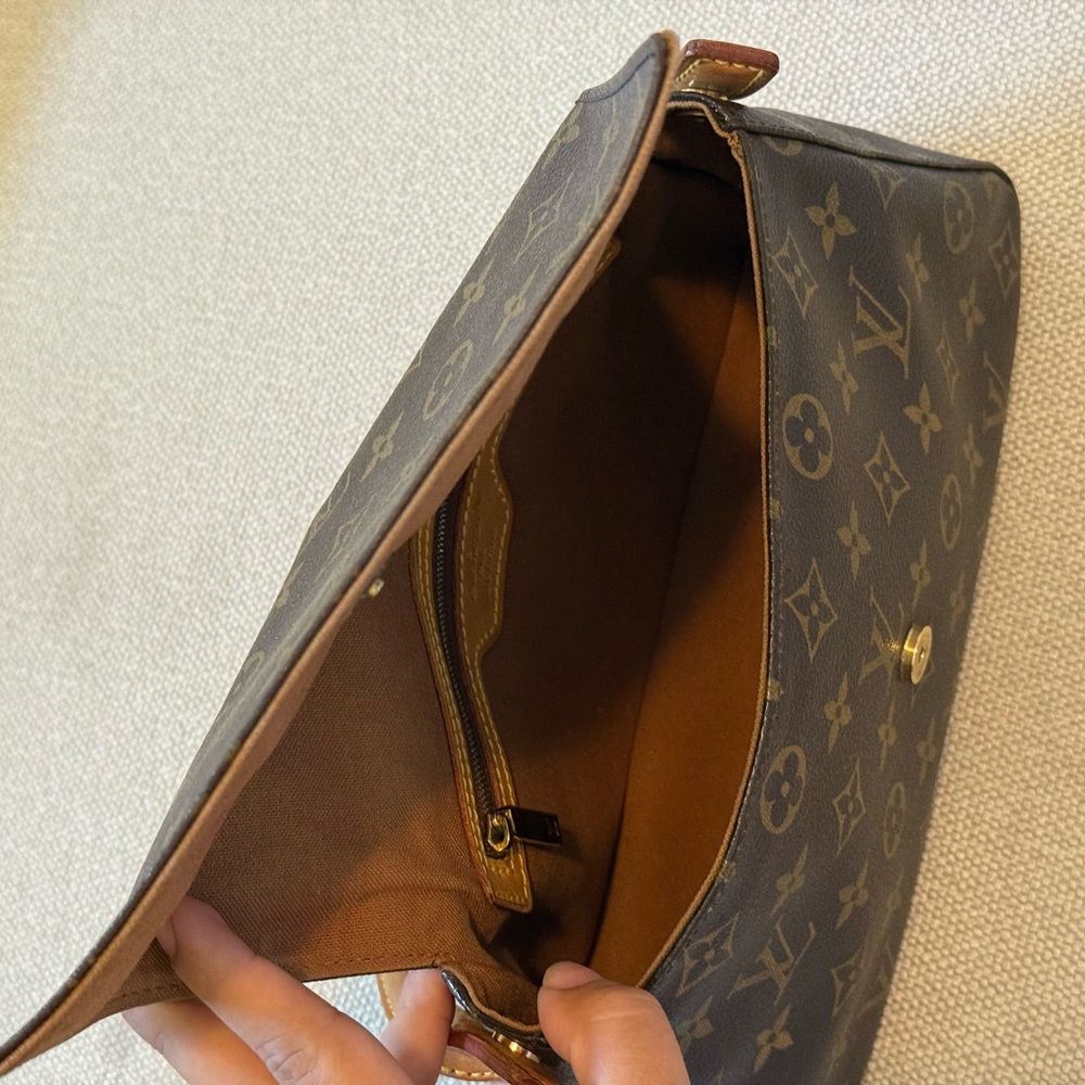 Louis Vuitton Mini Looping Dark Brown Monogram Shoulder Bag - Picture 8 of 8